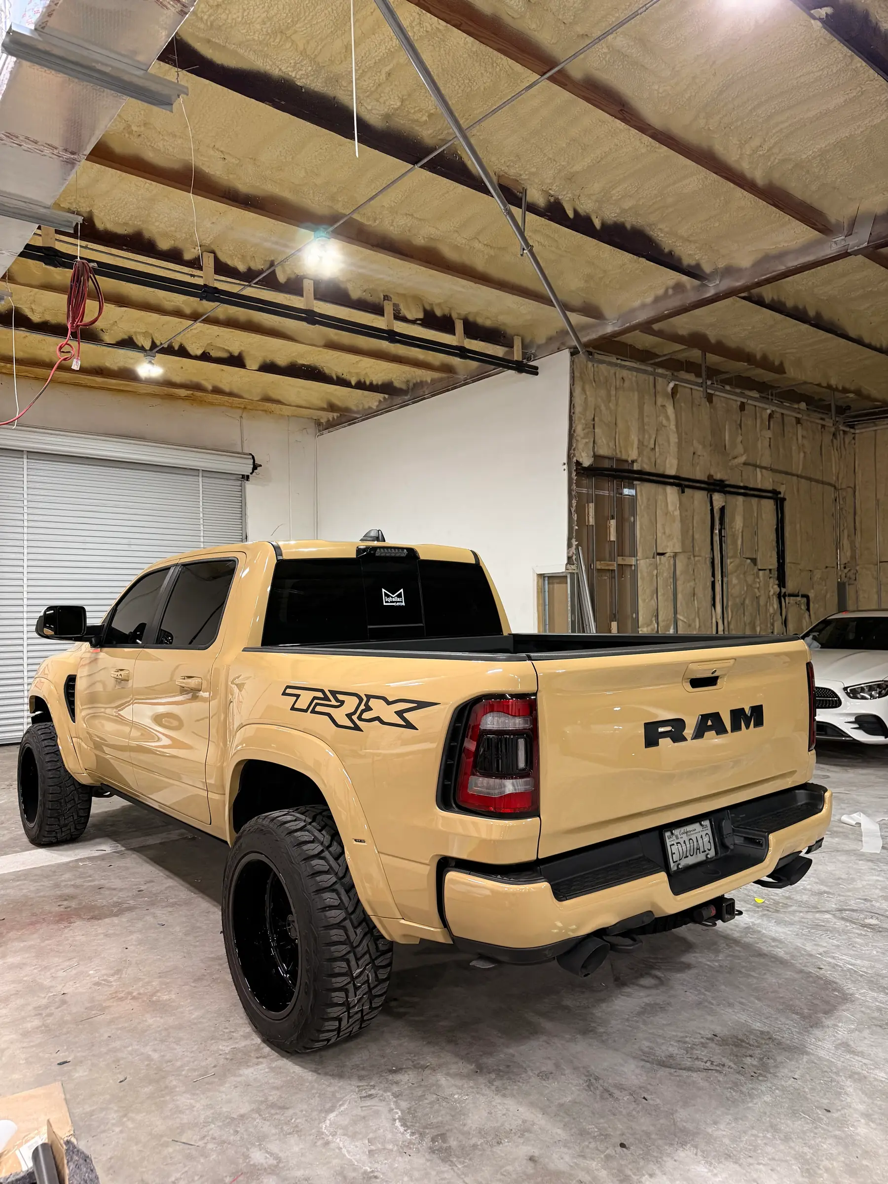 RAM TRX: Desert Tan wrap, rear bed